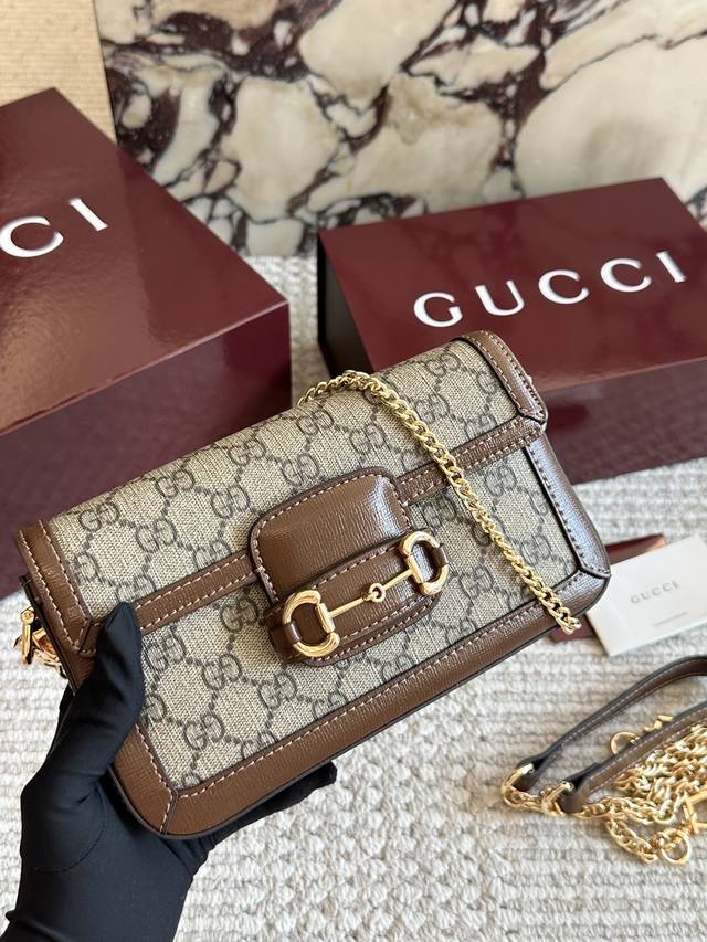 Replica with Box Size: 22*12Cm Gg Vintage Saddle Bag 1955 Chain Bag It's so beau