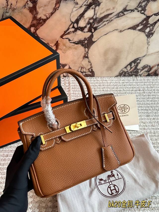 Comes with box Size: 20cm Original cowhide The season for carrying Birkin bags