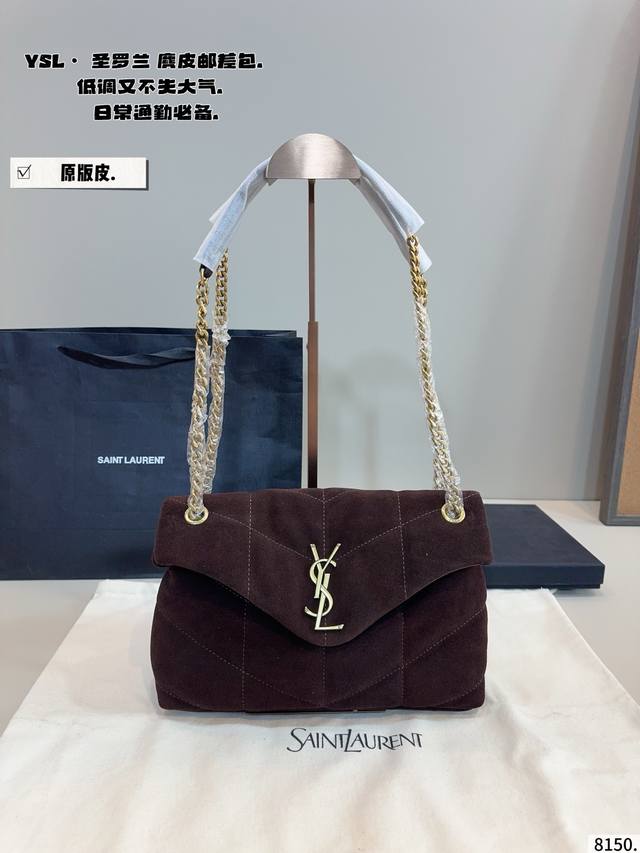Genuine Leather. YSL Saint Laurent New Niki Hobo Bag. High-end texture. Super l