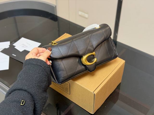 Comes with a box Size: 25*15Cm Versatile Tabby Coach Dionysus New Quilted Tabby