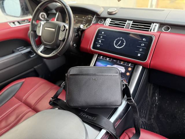 High-end new "Hermes" shoulder bag, Hermes cowhide shoulder/crossbody bag, adju