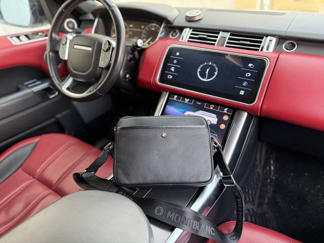 High-end new "Montblanc" shoulder bag. Montblanc cowhide shoulder/crossbody bag