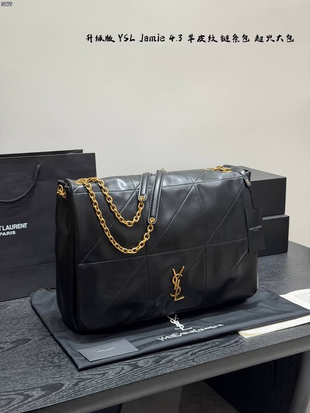Gift Box Packaging YSL Jamie Lambskin Chain Tote Bag This year's big bags are al