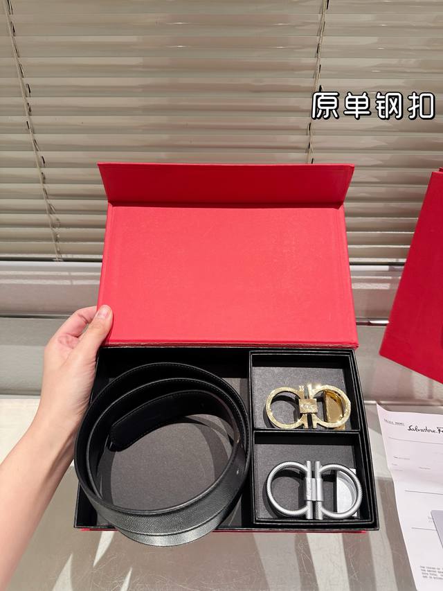 Double-ended steel buckle High-quality version! Hermes leather belt - the most p