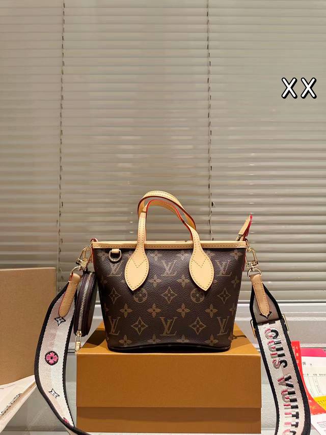 Original Quality LV Mini Shopping Bag - Timeless Style, Made with LV Fabric, Ori