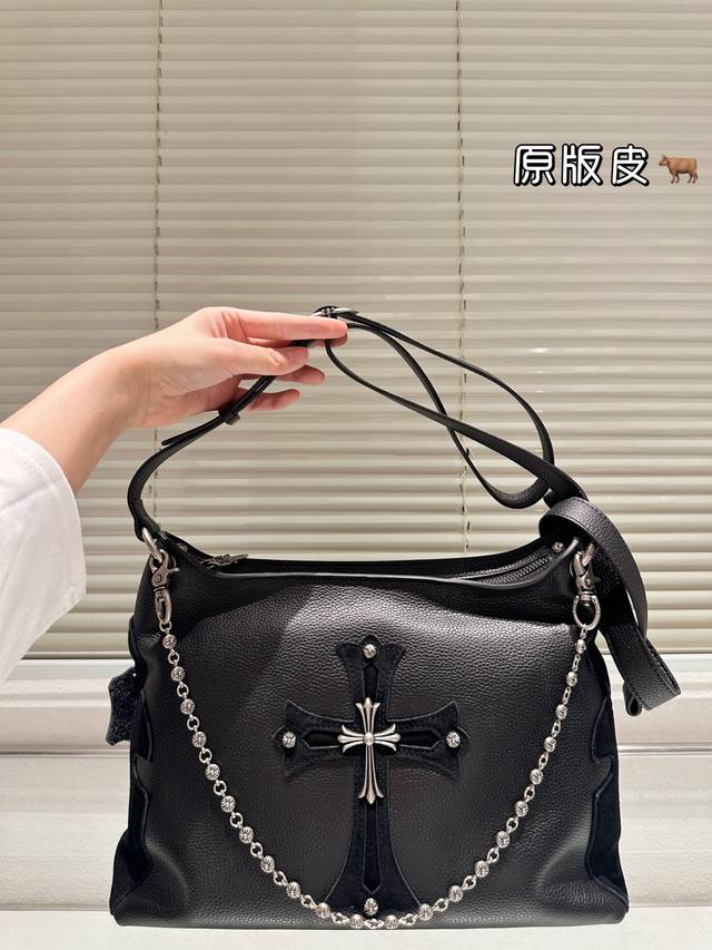 Top-grain cowhide leather Chrome Hearts new model, please note the authenticity!