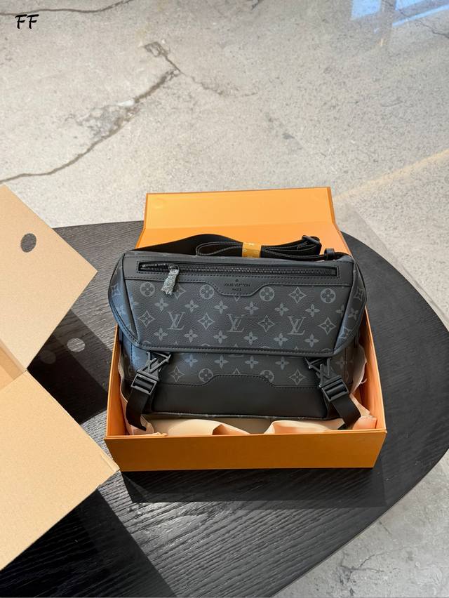 LV Monogram Shadow Messenger Bag The LV Messenger Voyager pm messenger bag is ma