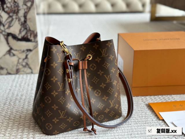 Comes with box High-quality everyday bag highly recommended L's Noe bucket bag