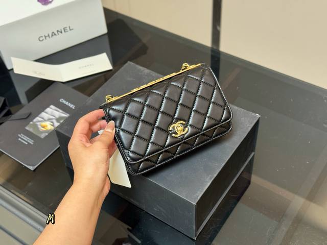 Comes with a folding box/airplane box Size: 19*12Cm Chanel Trendy Lucky Bag Woc