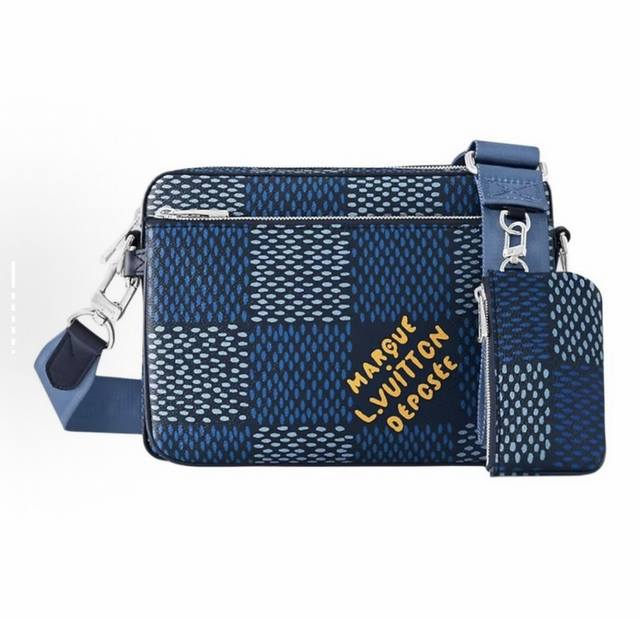 Top-tier original single dynamic chip 163 M40694 Blue checkered M14069 Light blu