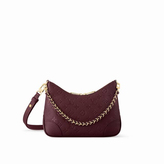 163C01 Dynamic Chip M25827 Burgundy Top-Tier Original Boulogne Handbag. This Bou
