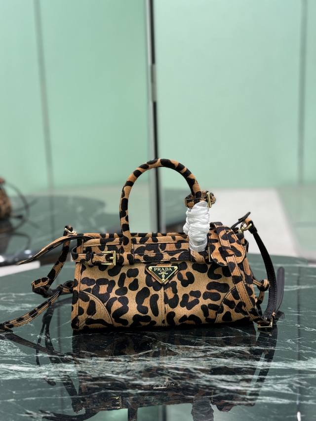 Leopard Print Luxsoft Mini Handbag ( ) This mini leopard print handbag exudes a