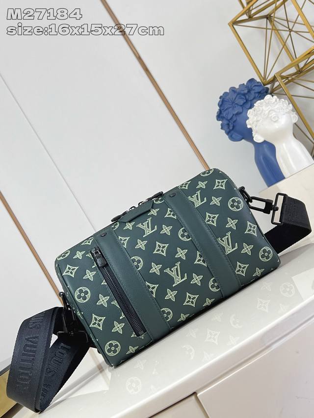 Factory Price p Top-Tier Original M27184 This City Keepall handbag features a su