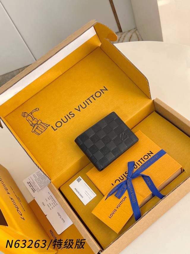 Factory Price p N63263 Premium All-Steel Slender Wallet. Made of Monogram canva