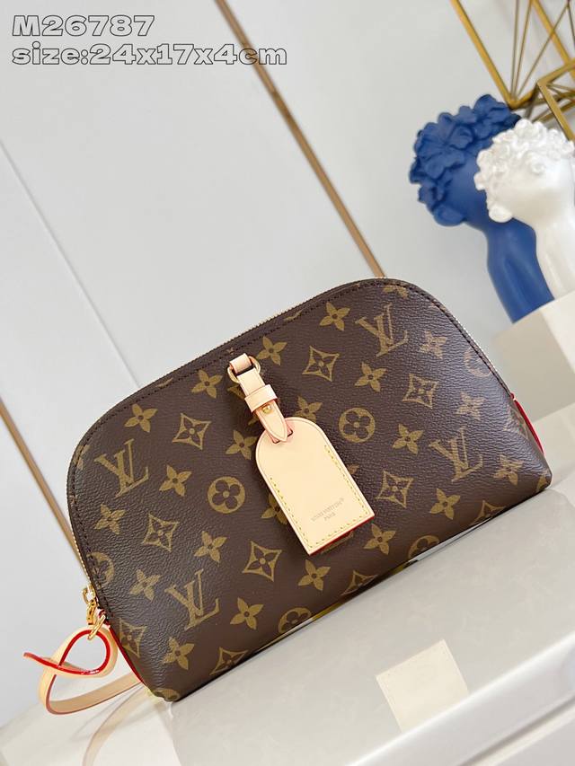 Factory Price p Top-Tier Original M26787 Monogram Canvas Tag Me Small Pouch is a