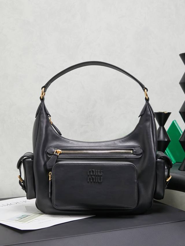 New Motorcycle Bag This Miu pocket bag is so spacious! It's a sold-out must-have