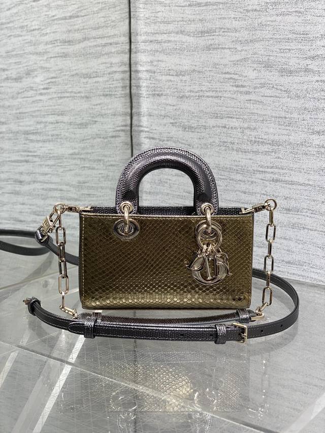 In Stock Lady Dior Horizontal Bag in Rare Snakeskin Makes a Stunning Debut. Ele
