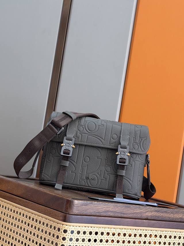 Authentic Dior Messenger Bag is a new addition to the Fall 2024 menswear collect