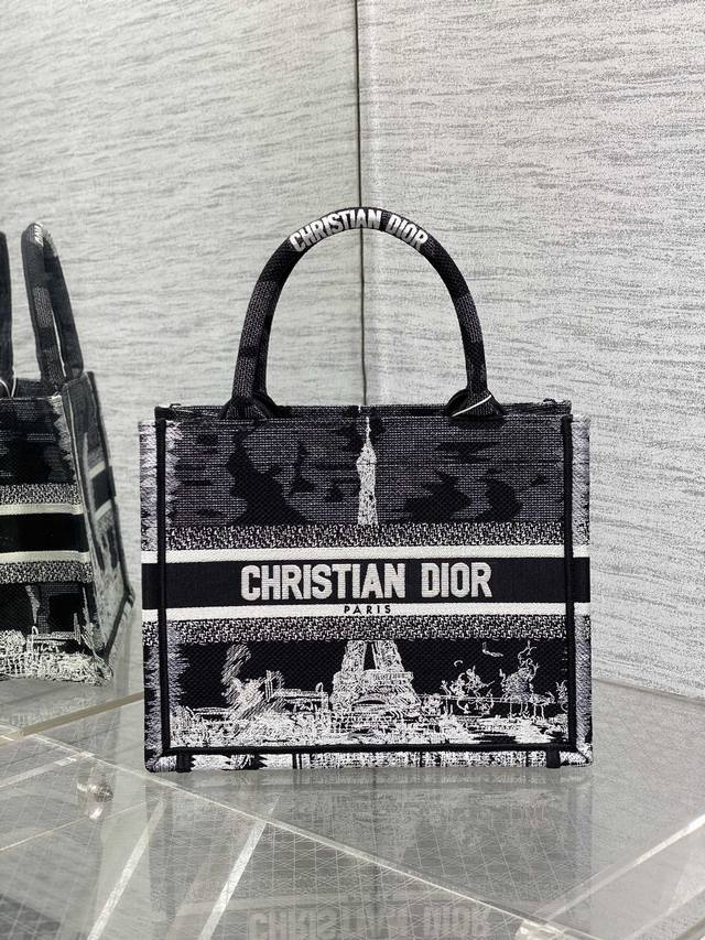 Double 12 Special Buy One Get One Free Black Paris Eiffel Tower Small Tote, the