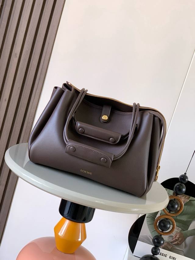 Original Leather Madrid Medium Handbag in Soft Calfskin Leather. The Madrid feat