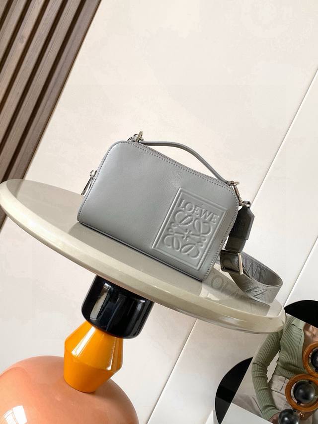 Original Leather Mini Camera Crossbody Bag in Satin Cow Leather. This mini camer Original Leather Mini Camera Crossbody Bag in Satin Cow Leather. This mini camer