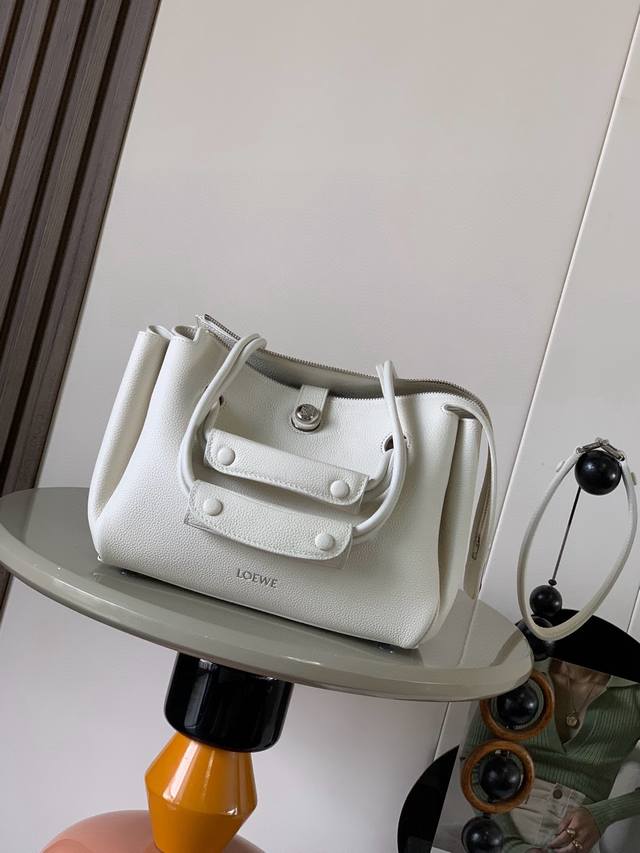 Original Leather Small Soft Calfskin Madrid Handbag The Madrid features a soft,