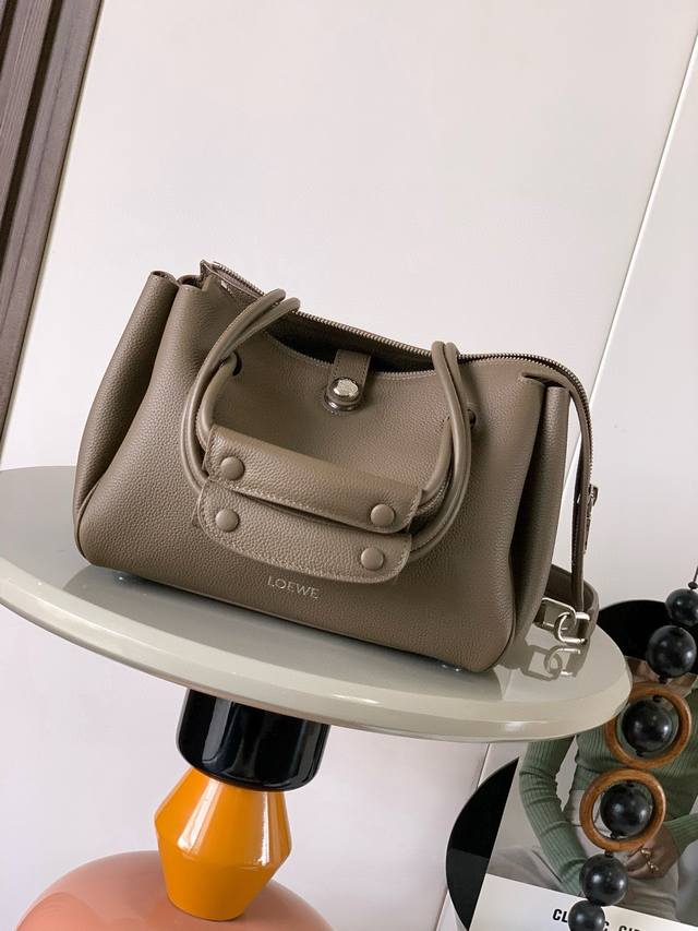 Original Leather Small Soft Calfskin Madrid Handbag The Madrid features a soft,