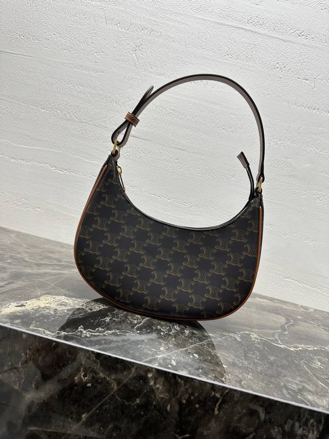 Authentic Bestseller Series Upgraded All-Steel Hardware Ava Triomphe Canvas Hand