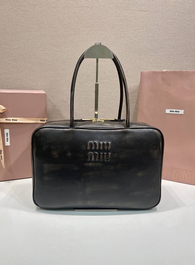 Premium Original Large 5Bb117 Retro Lambskin Briefcase New Upgraded Long Handle