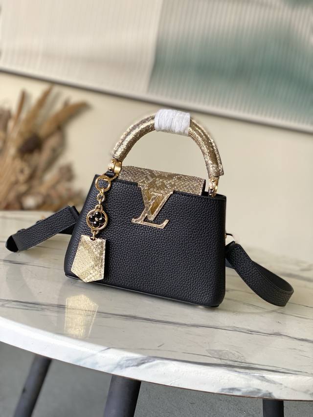 Factory Price p Imported Duty-Free Version M89369 Black with Gold Snake Design.