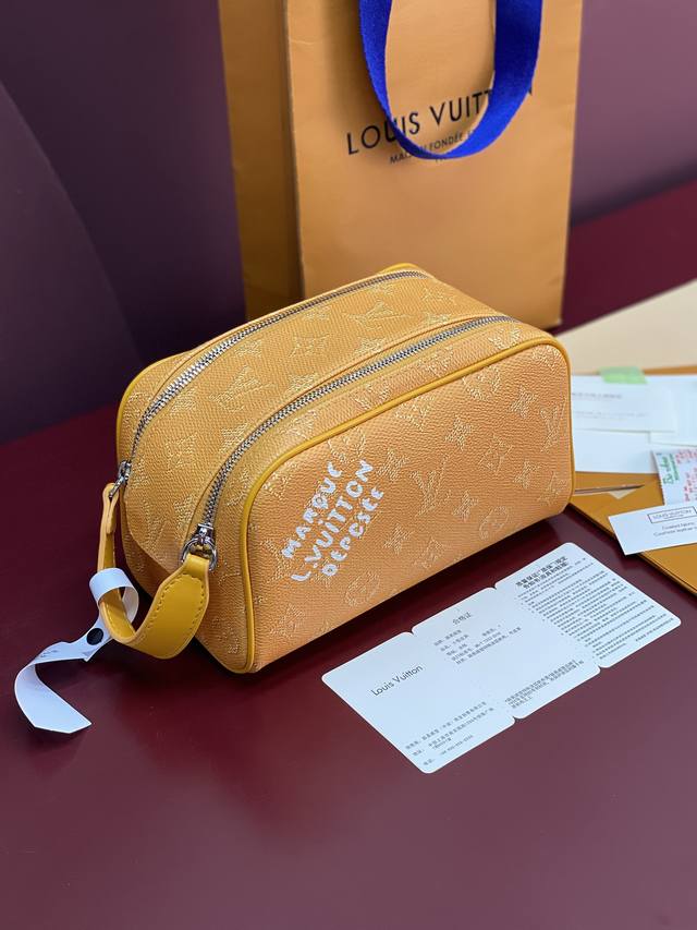 Factory Price p M27158 Yellow! Chip Version! Dopp Kit Mini Toilet Bag! This Dop