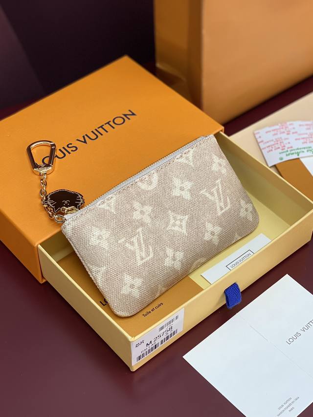 Factory Price p M25758 Cat Small Key Pouch/Coin Purse Pochette Cl