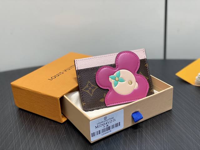 Original Quality M26625 Monogram Christmas Card Holder Wallet This Vivienne car