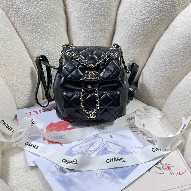 Color: New arrival in calfskin leather! 2908 22K Duma women's backpack - fall i