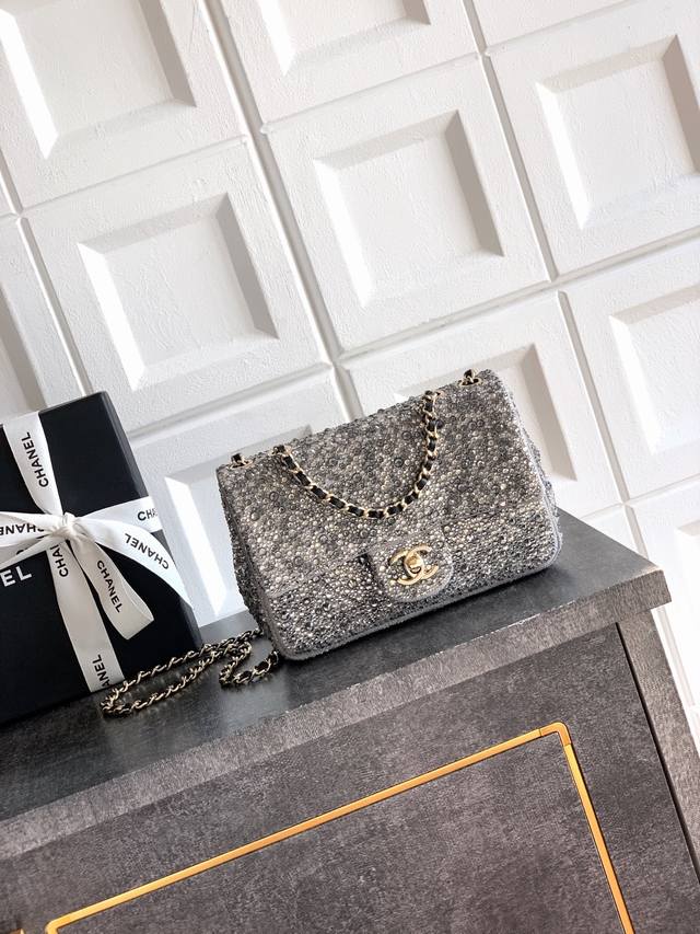 Top-quality original grey diamond Ohanel 26C dense sequin, CF super sparkly diam