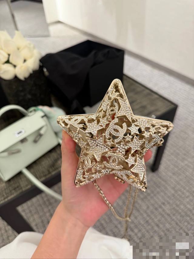 Top-quality original item is here! Gold Ohanel 25A Collector's Series Hollowed-