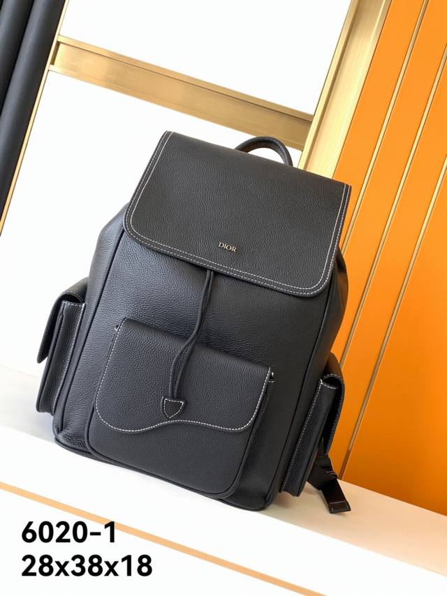 Backpack, 6020-1. Full Leather Dior - Latest Dior Boutique Saddle Backpack, Run