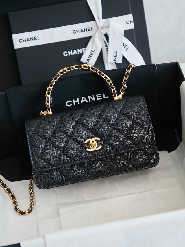 Chane1 25B Woven Handle Crossbody Bag Accordion Bag Ap6240 18