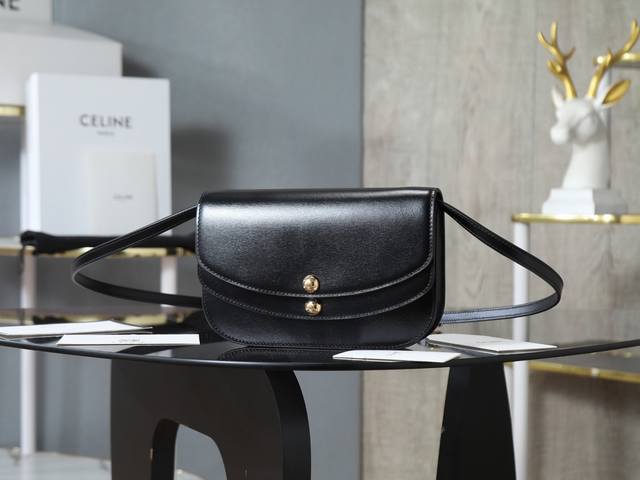 Premium Quality All-Steel Hardware, Ce Brand Duo Wallet with Strap, Made of Cal