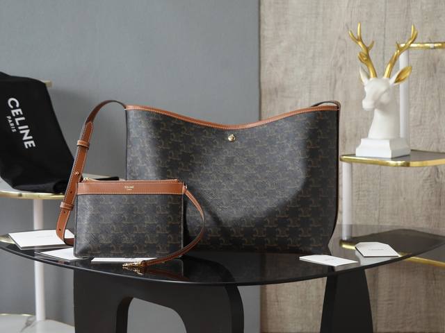 Premium Quality All-Steel Hardware Celine 25% New Large Capacity Monogram Soft S