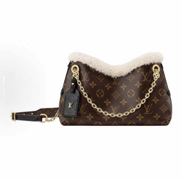 Top-tier original Carryall BB handbag M26568 Monogram canvas with comfortable sh