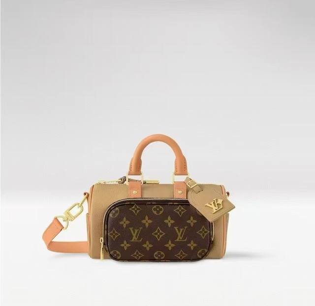 Dynamic 163 Top-tier original M12627 This Keepal Bandouliere 25 handbag features