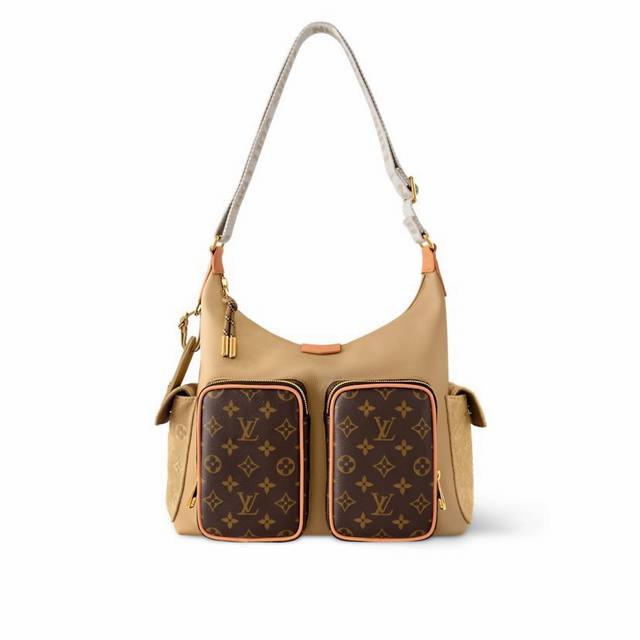 pM12697 Top-quality original khaki monogram canvas bag with a classic monogram p