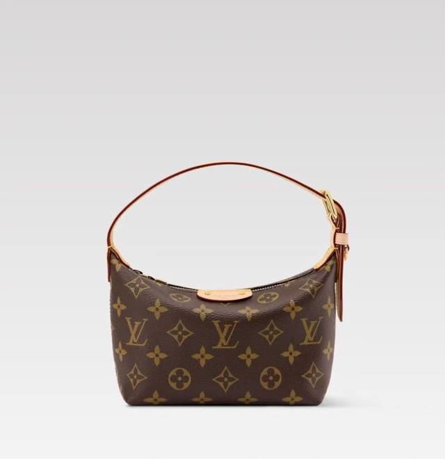 Dynamic 163 Hills Pochette Underarm Bag M82949 Blue Denim 18.5cm M27509 Monogram