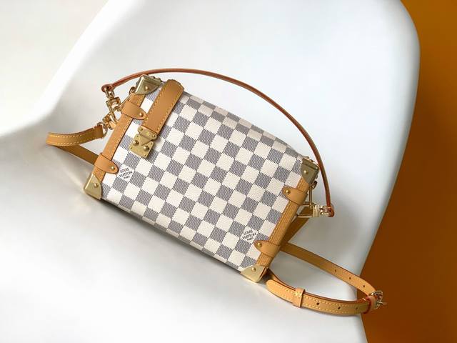 Top-tier original N40712 White Checkered M46358 Monogram Yellow Leather M21460 B