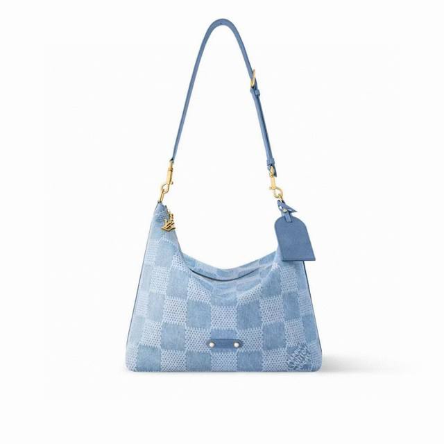 N00202 Top-tier original 163 chip This Vagabond Hobo handbag features Damier Den