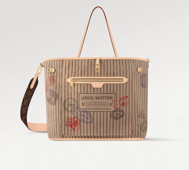 Top-tier original, variable code chip M11948 Large Print Neverfull Bandouli