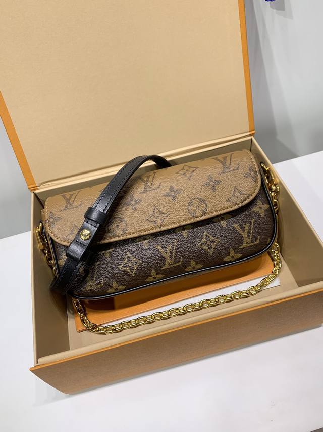 All-steel, full-set M26587G Duty-free version This Wallet On Chain Ivy handbag i