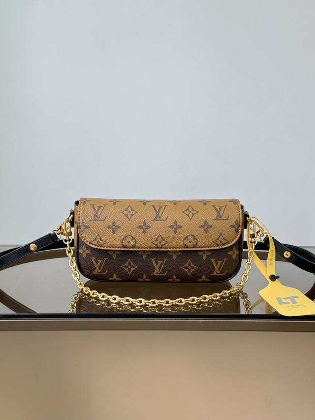 All-steel, full-set, premium Lt original factory Wallet On Chain Ivy Handbag Mo