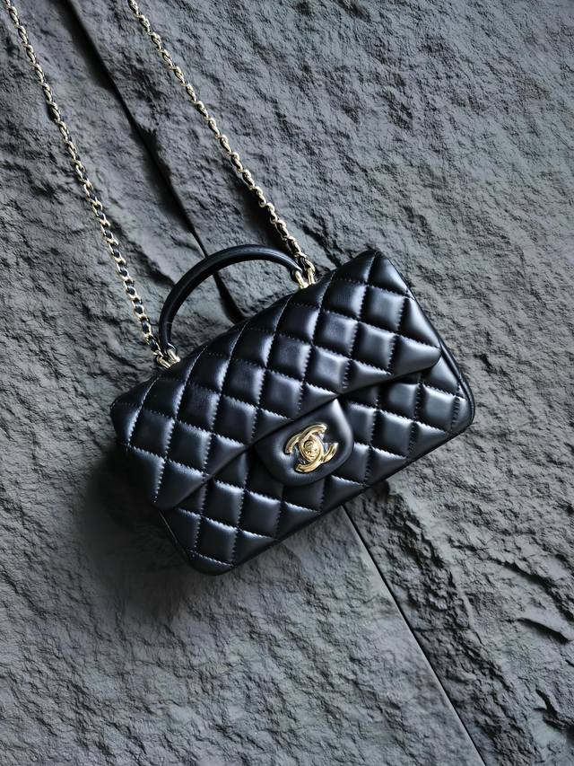 As2431 Classic Handle CF Made of original goatskin leather inside and out, with